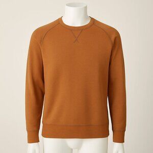 G.H. Bass & Co. Rust Pullover Sweatshirt XL Men’s Ribbed Hem